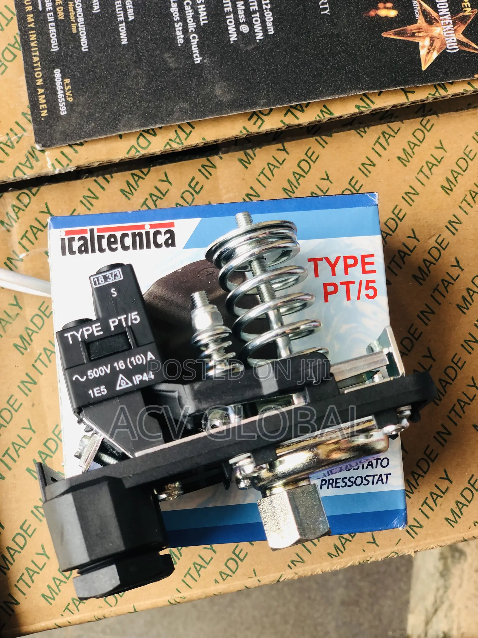 Pressure Switch Pt/5