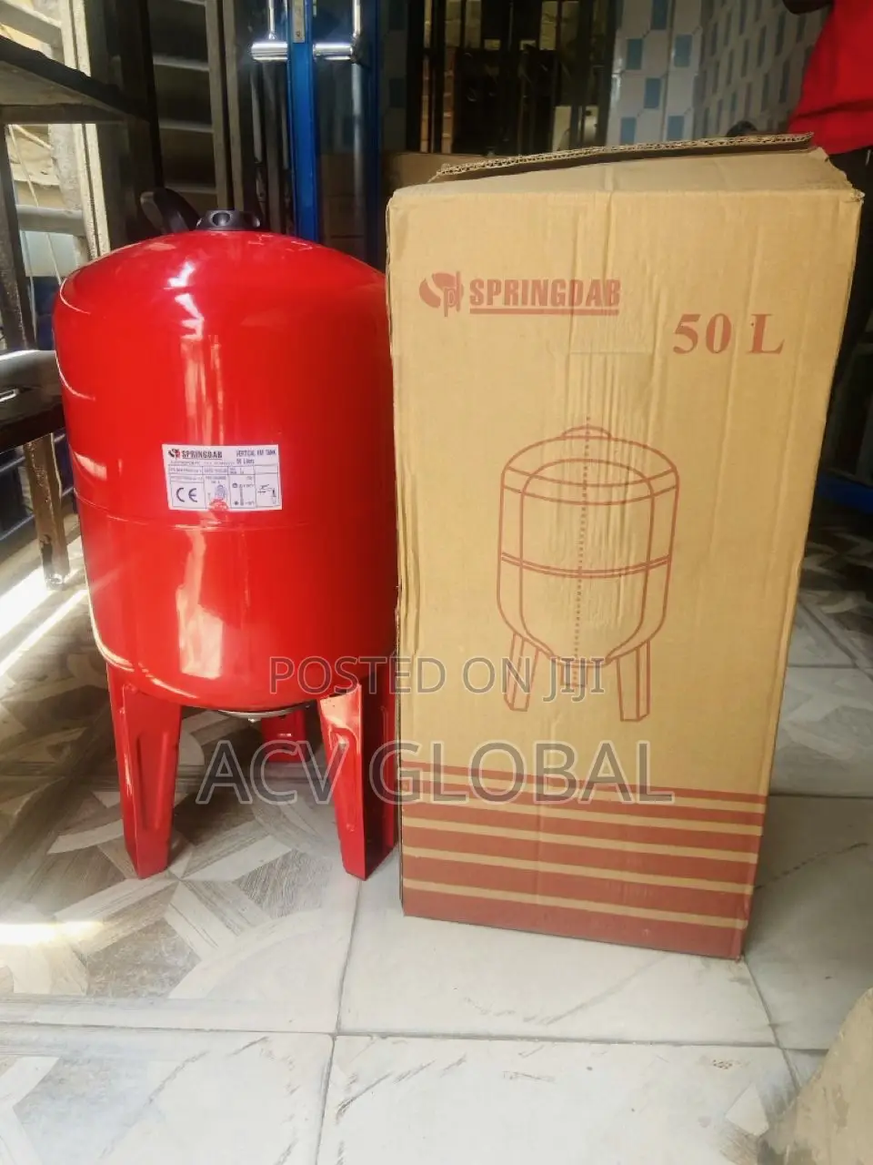 Pressure Tank Springdab