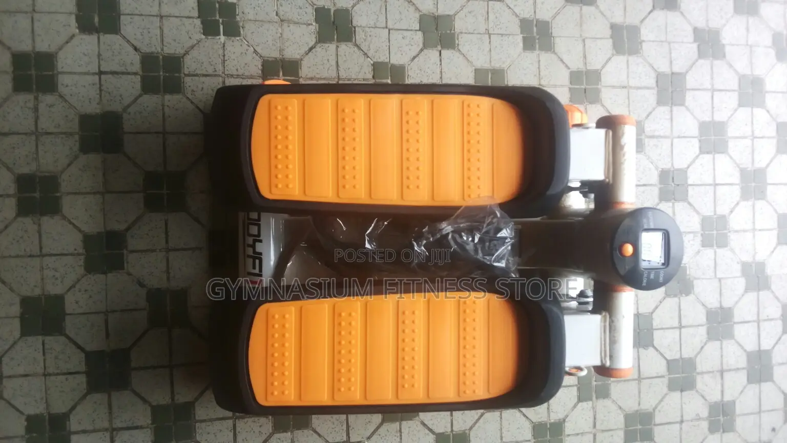 Mini Stepper With Rope Orange and Black