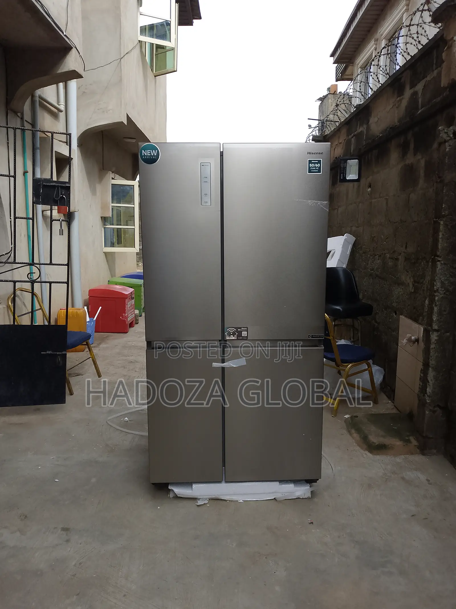 Hisense Smart Double Compartment Refrigerator - Side-by-side