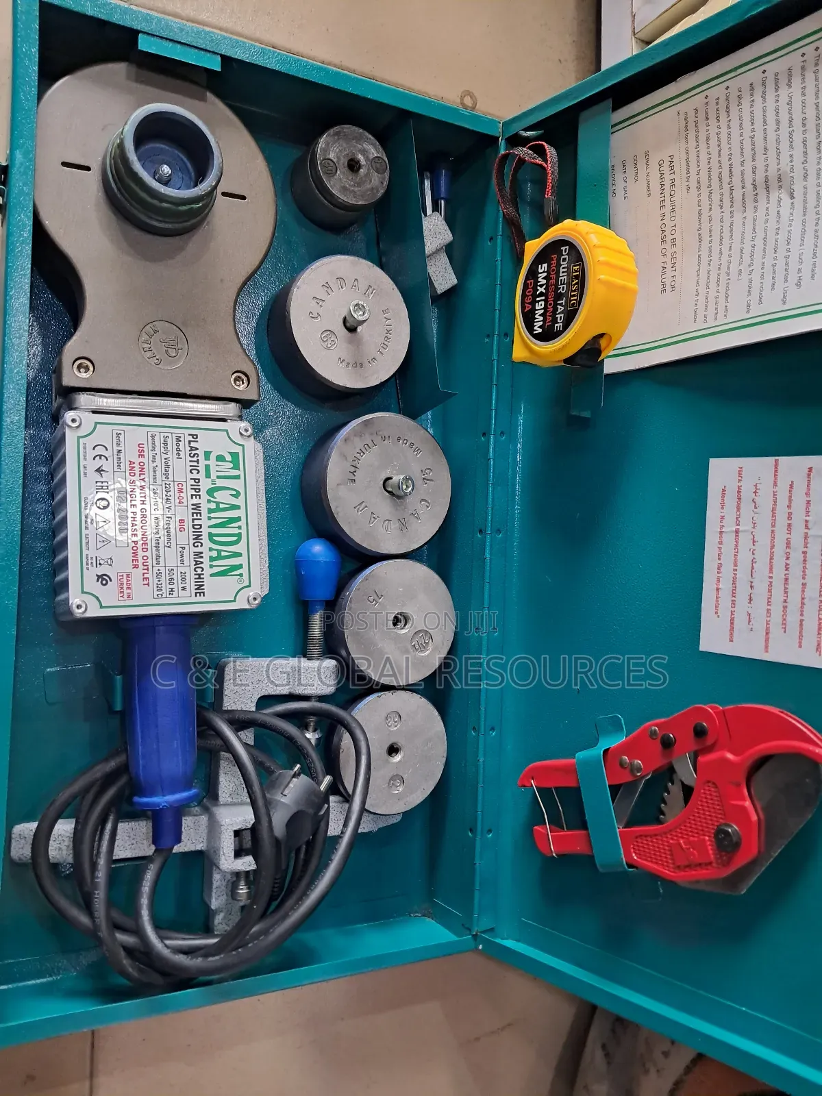 Plastic Pipe Welding Machine (40-75mm)
