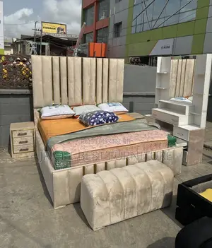 Uniquely Made Quality HDF Upholstery 6 by 6 Bed Frame