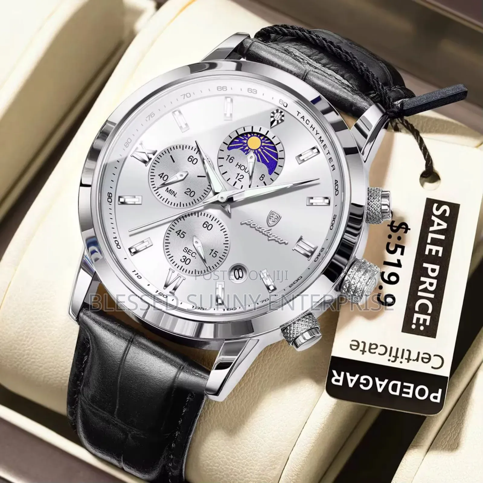Poedagar Certificate Wrist Watch