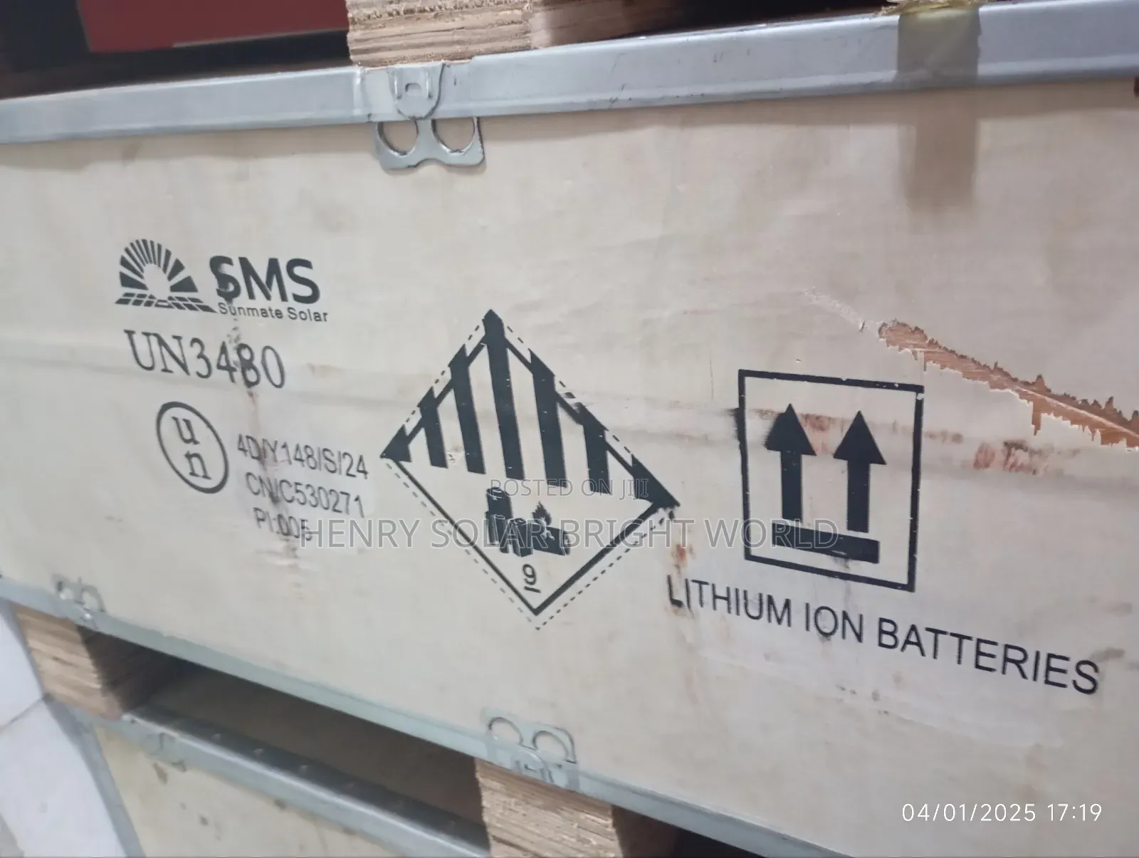Sms 15kwh 51.2v Lithium Battery