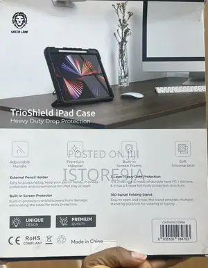 Greenlion iPad Case With Pencil Holder