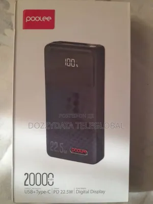 Poolee 20000mah 22.5w Digital Display