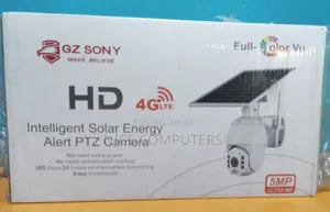 Ubox PTZ 4g Solar Camera