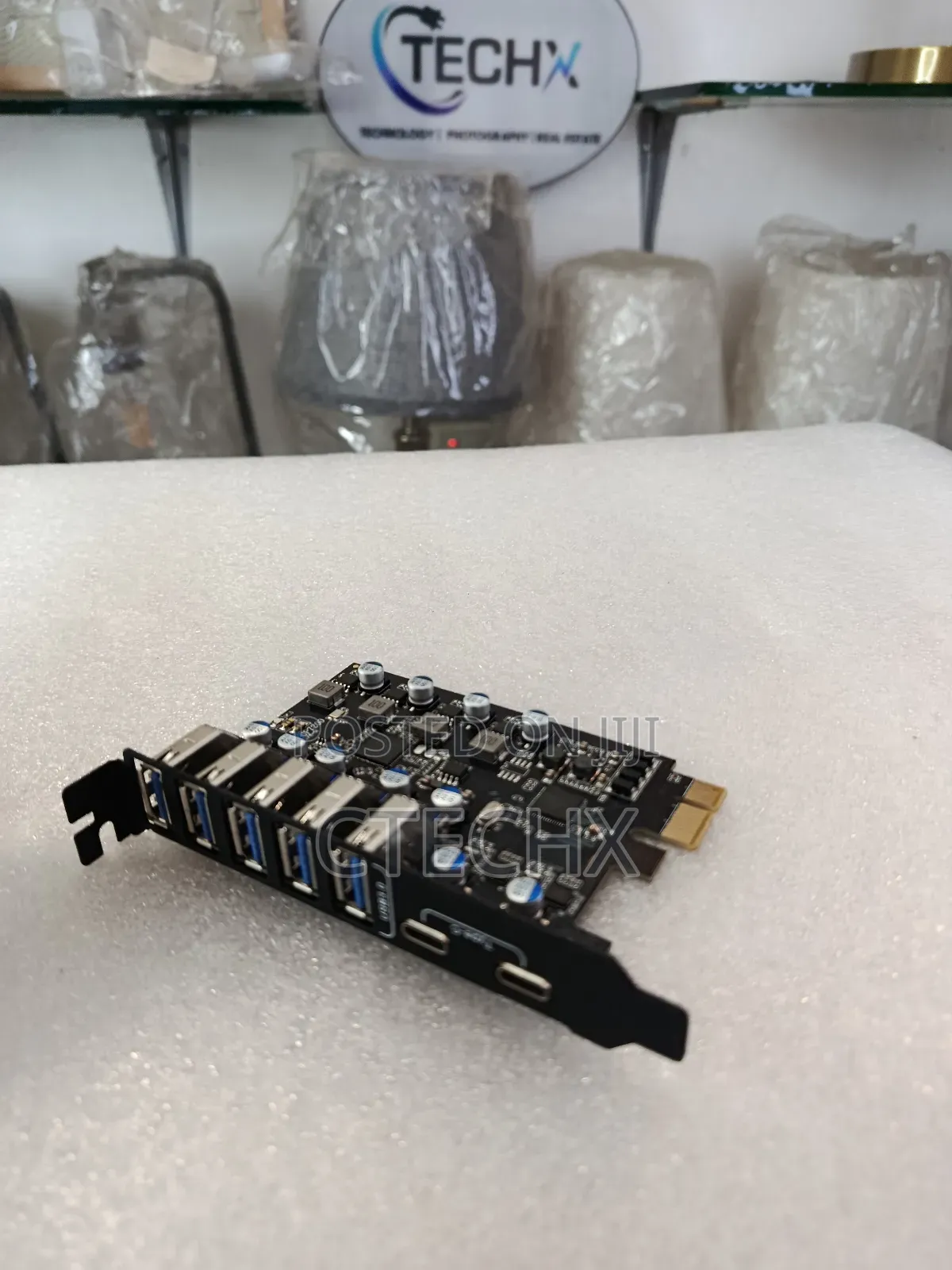 Pcie to Usb 3.0 Card 7 Ports