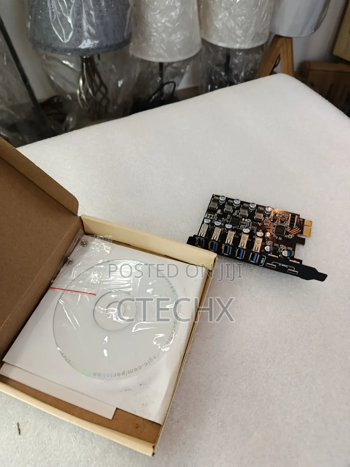 Pcie to Usb 3.0 Card 7 Ports