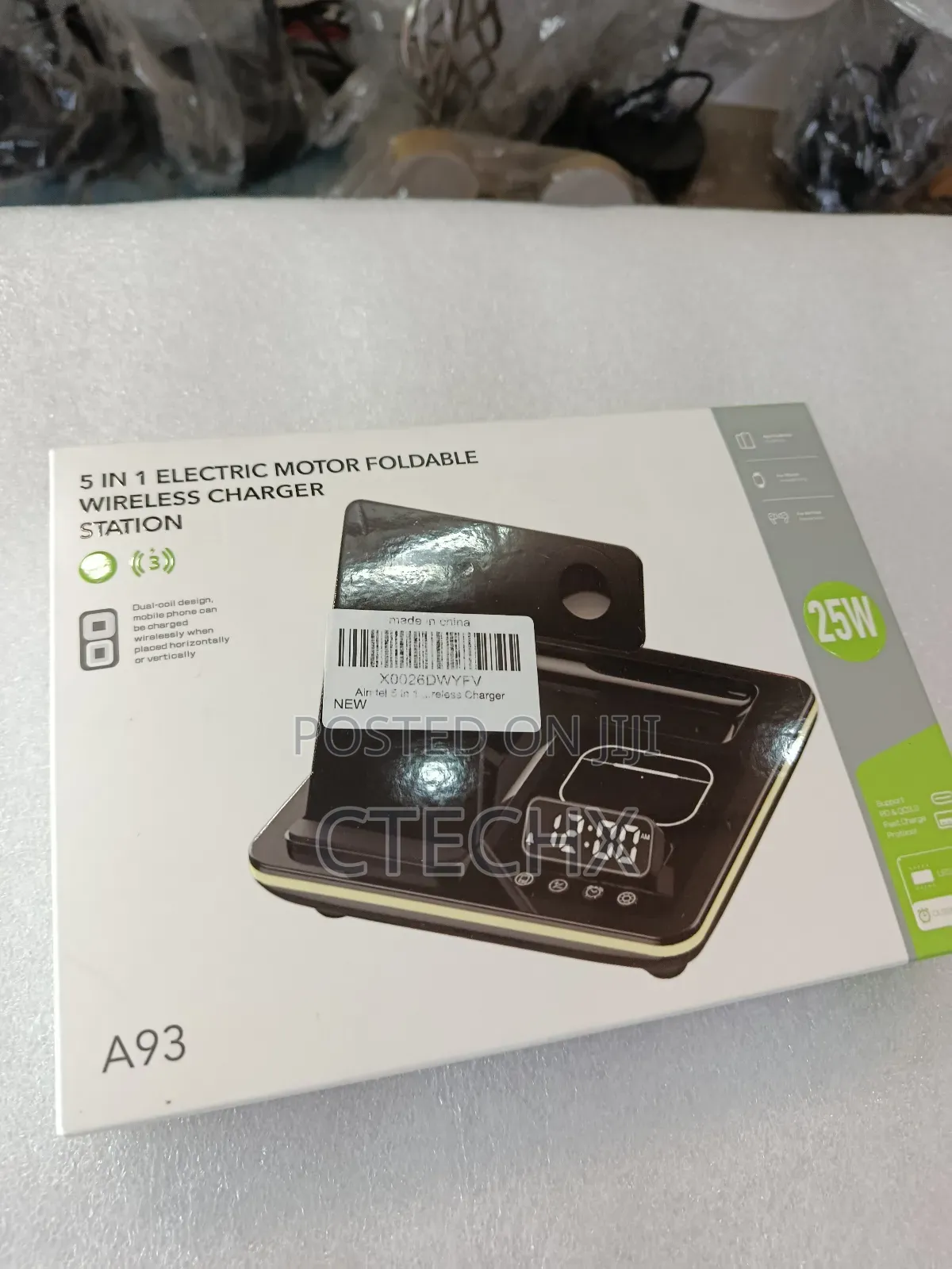 5 in 1 Foldable Charging Station Wireless Charger