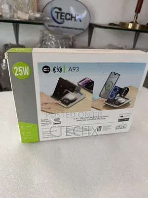 5 in 1 Foldable Charging Station Wireless Charger