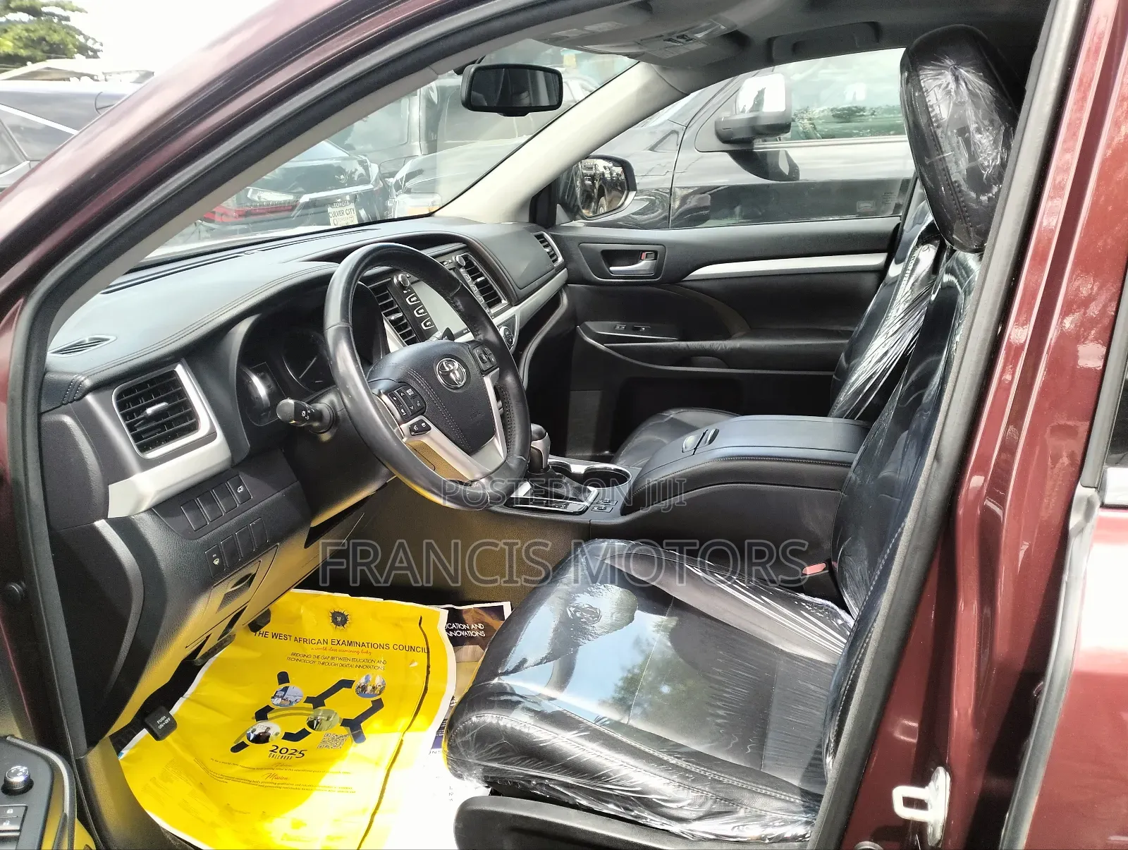 Toyota Highlander 2015 Red