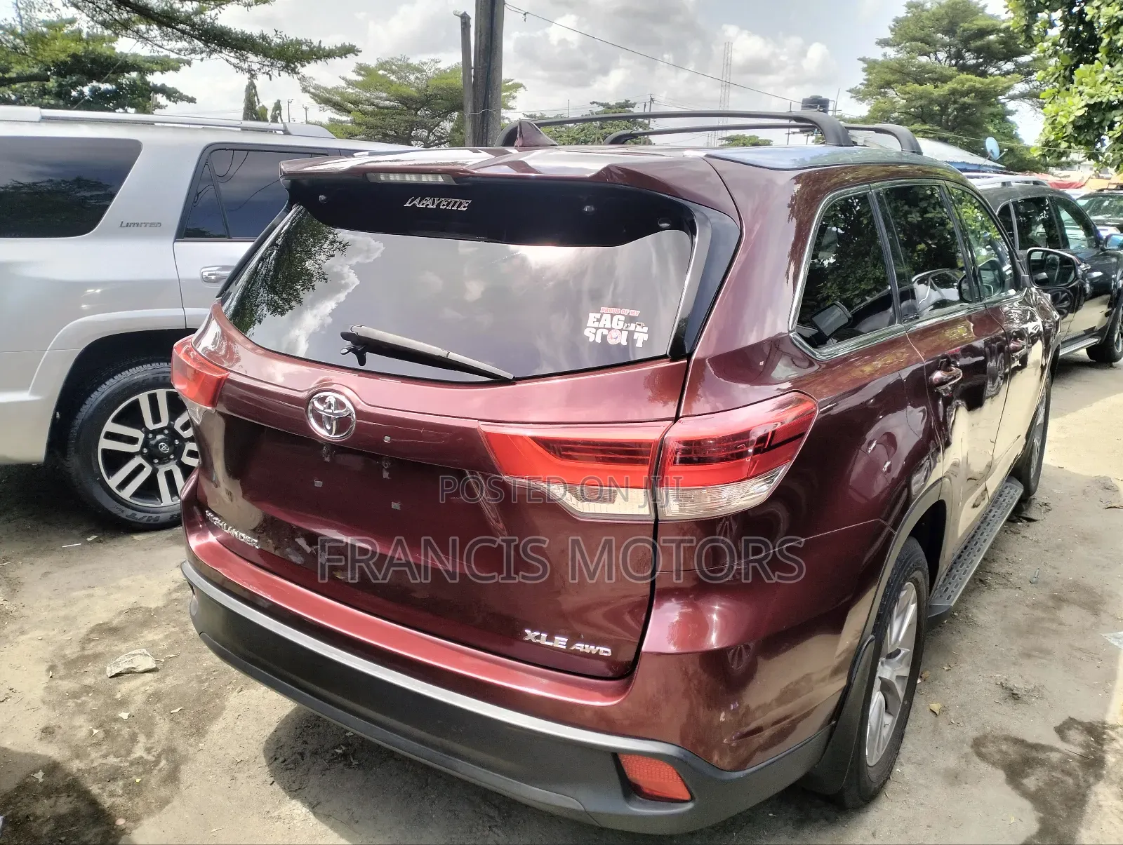 Toyota Highlander 2015 Red
