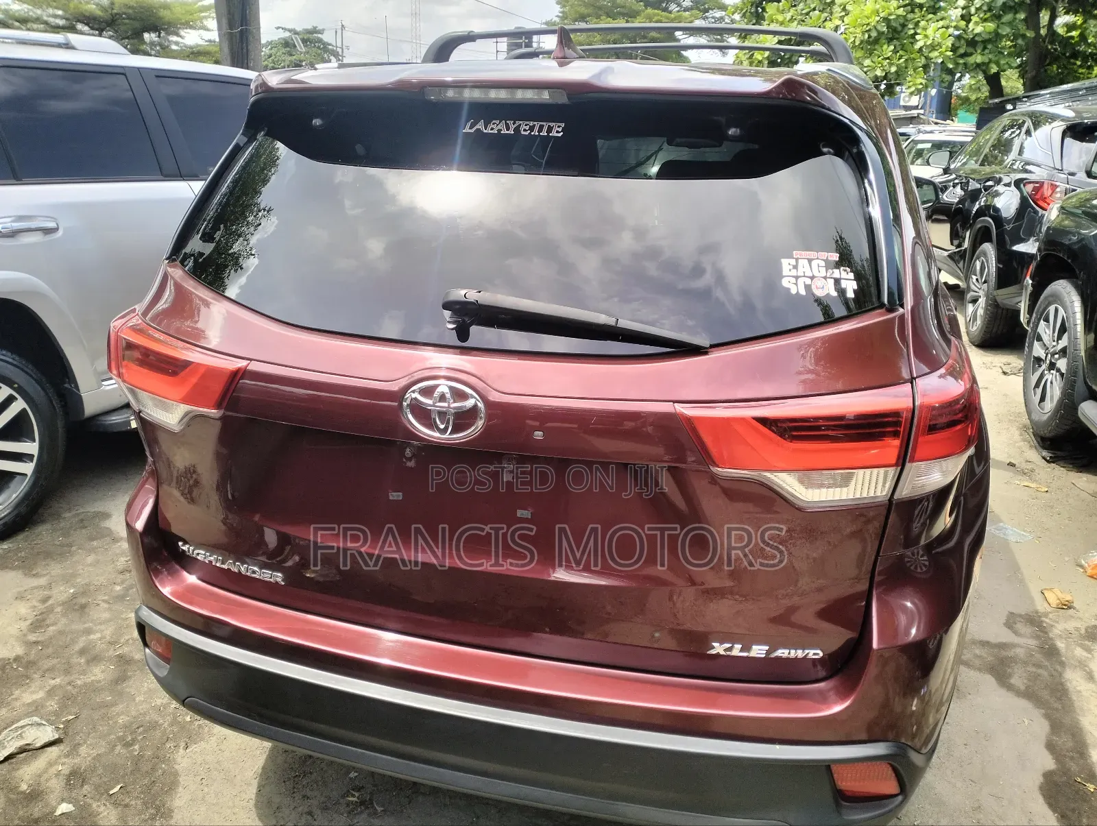 Toyota Highlander 2015 Red