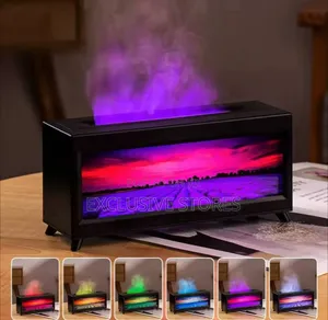 Flame Aromatherapy Machine Fireplace Diffuser