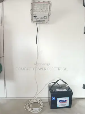 50watts 12v Dc High Illumination Lighting With Battery Pack