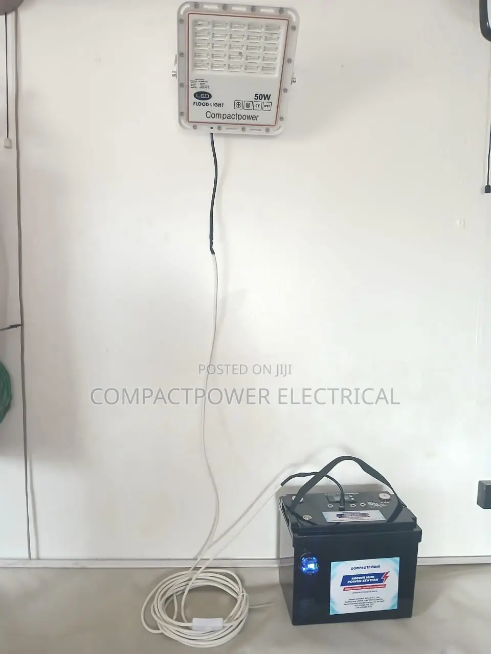 50watts 12v Dc High Illumination Lighting With Battery Pack