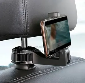 Car Hook Headset Hanger, Back Seat Hook With Phone Holder