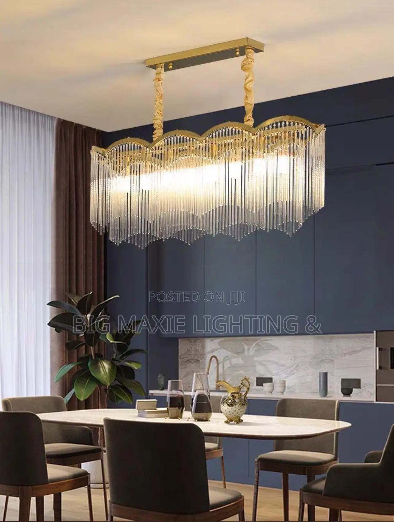 Modern Luxury Crystal Pendant Light Led Chandelier