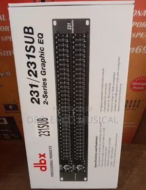 DBX 2- Series Graphic Equalizer 231sub