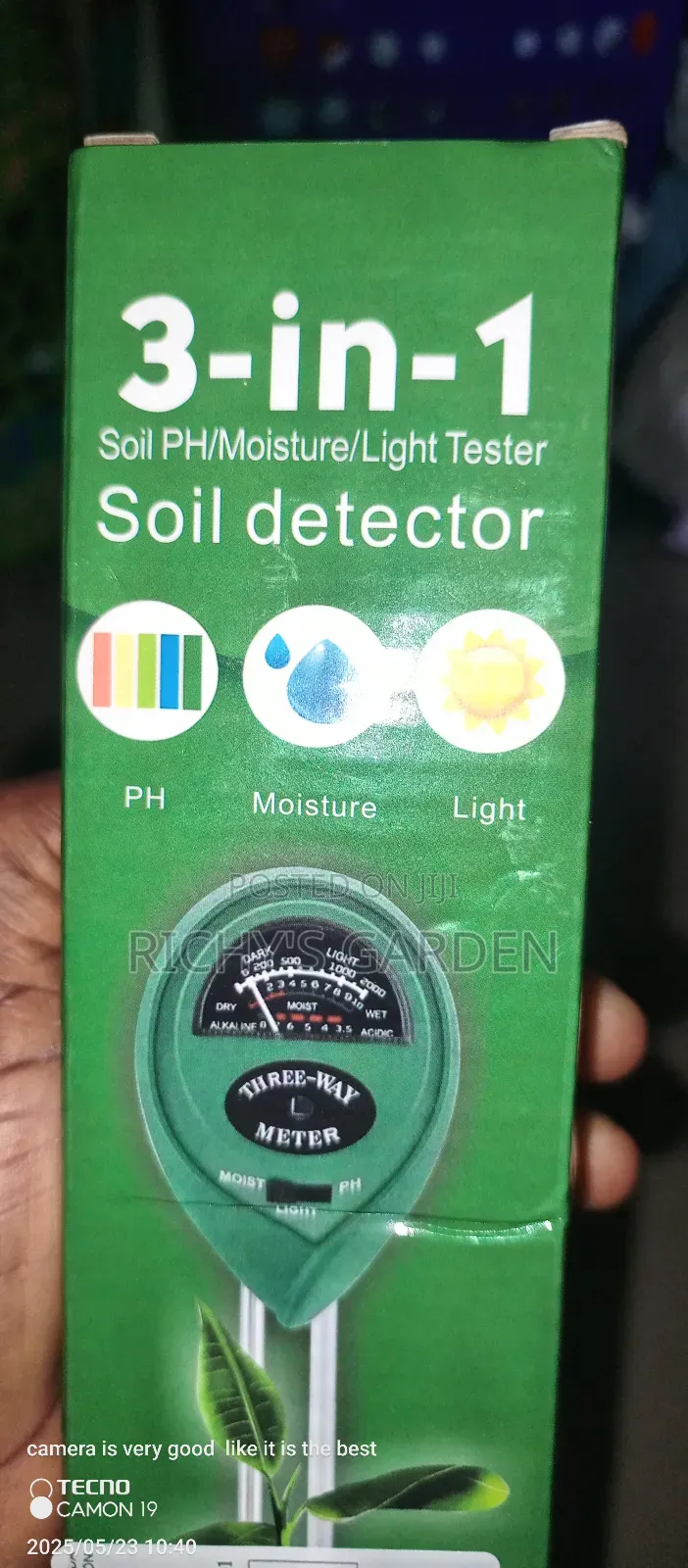 Ph Tester, 3 in 1, Tester, Ph, Moisture , Etc