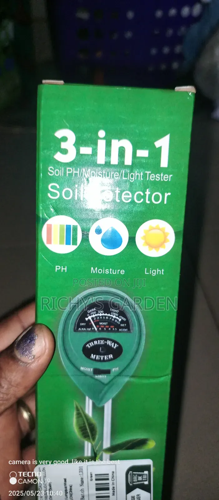 Ph Tester, 3 in 1, Tester, Ph, Moisture , Etc