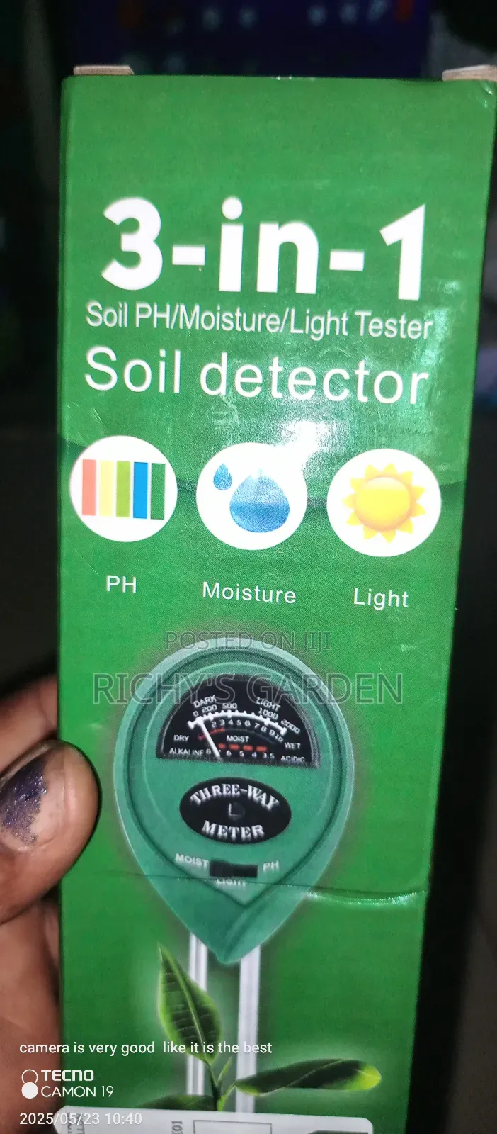 Ph Tester, 3 in 1, Tester, Ph, Moisture , Etc