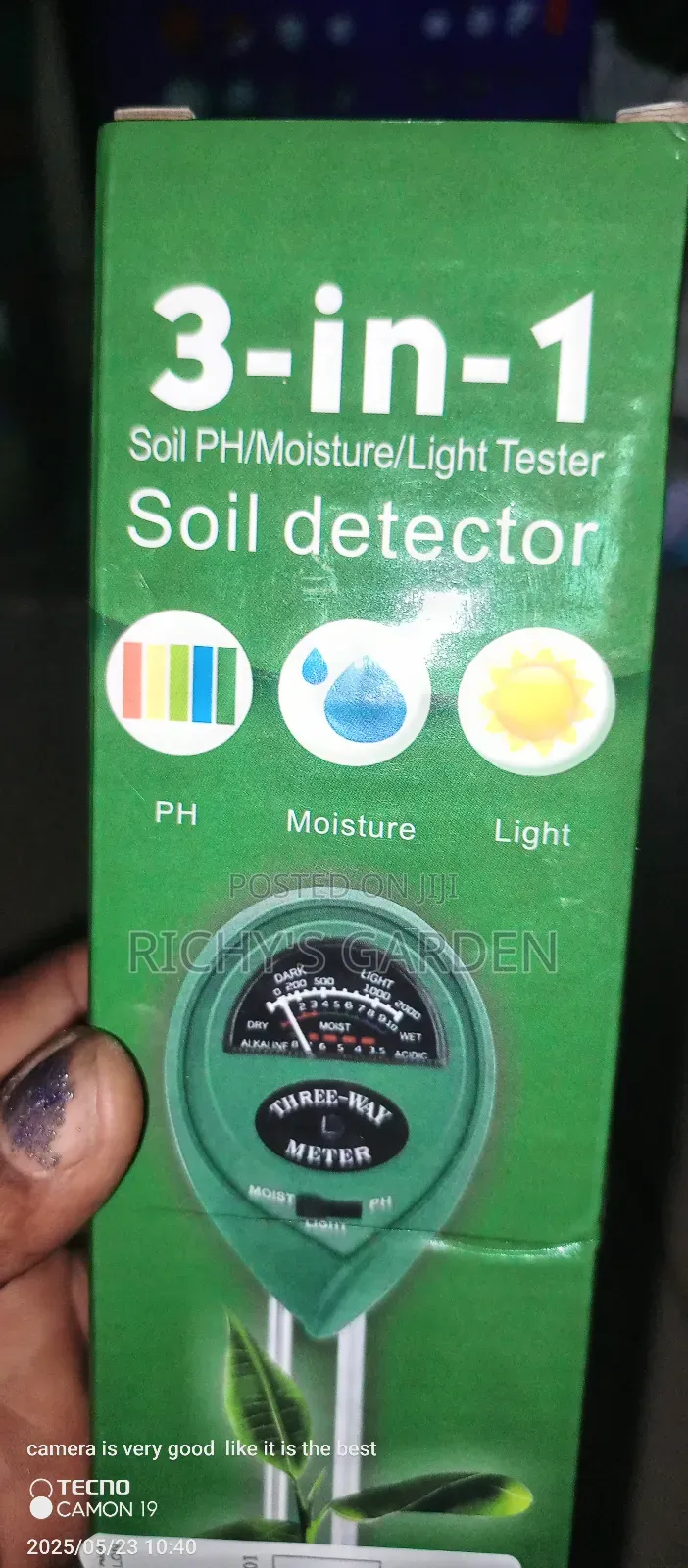 Ph Tester, 3 in 1, Tester, Ph, Moisture , Etc