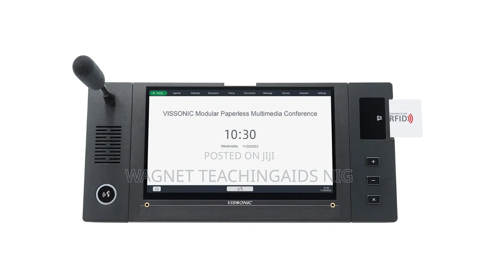 Vissionic Paperless Desktop Multimedia Conference Unit