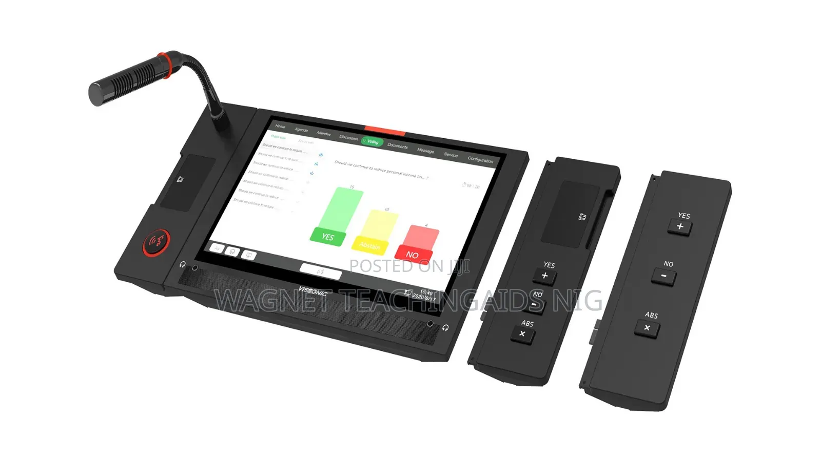 Vissionic Paperless Desktop Multimedia Conference Unit