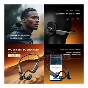 Oraimo Opencirclet 2 Ipx5 Steps Tracking Open-Ear Headphones