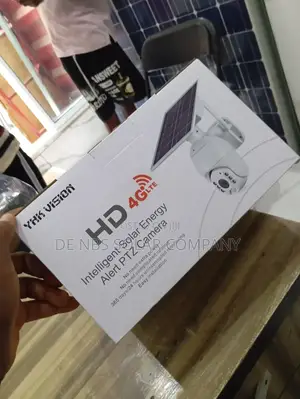 Single Lens PTZ 4g Sim Card Auto Tracking Solar CCTV Camera
