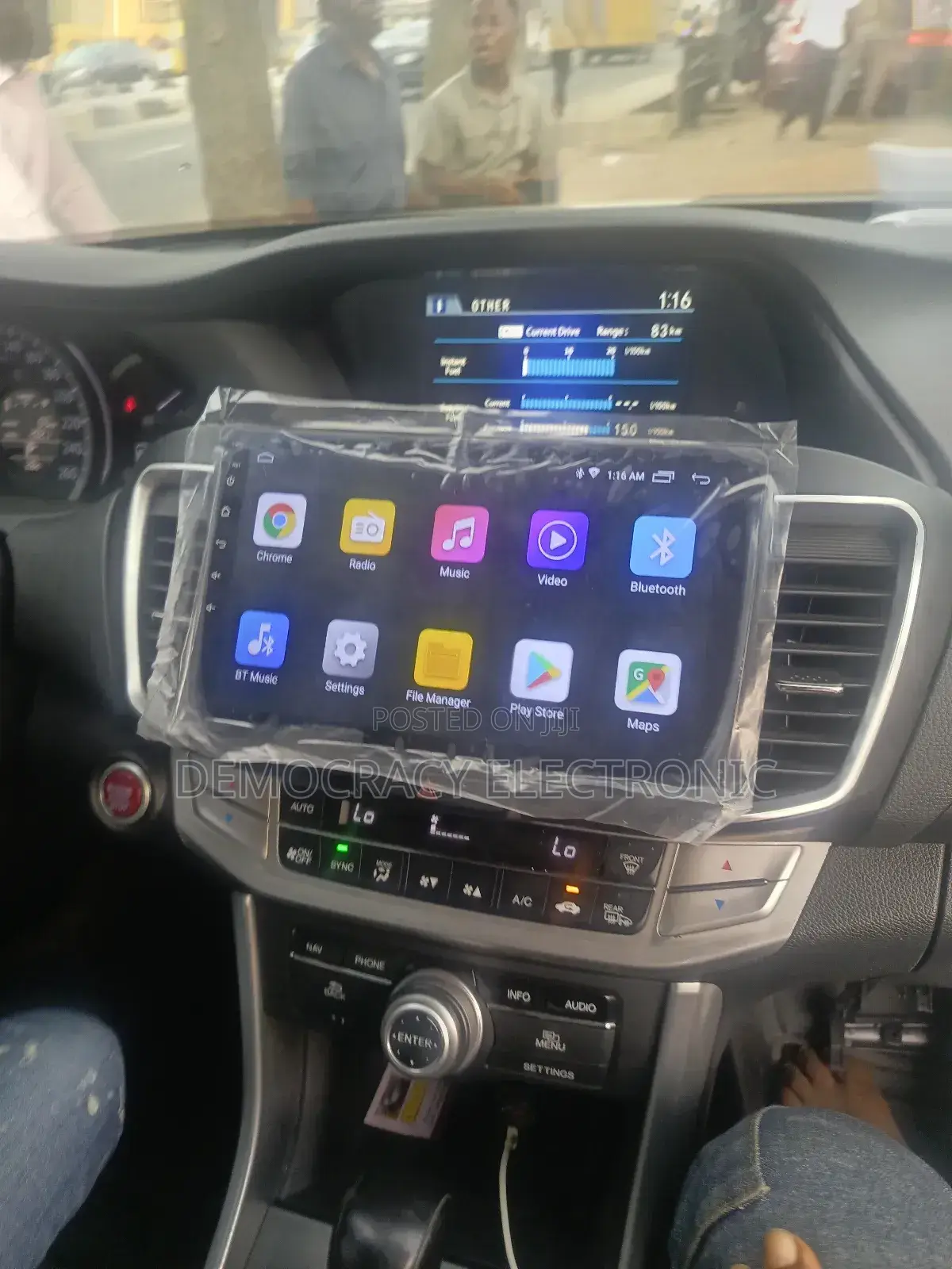 Honda Accord (2013/2017) Android Screen ( 2.0 Engine)
