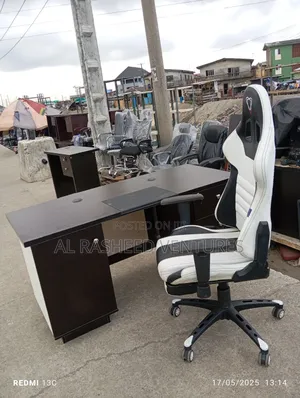 Executive Table and Gaming Chair