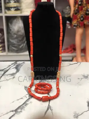 Photo - Coral Beads for Men, Groom and Groomsmen