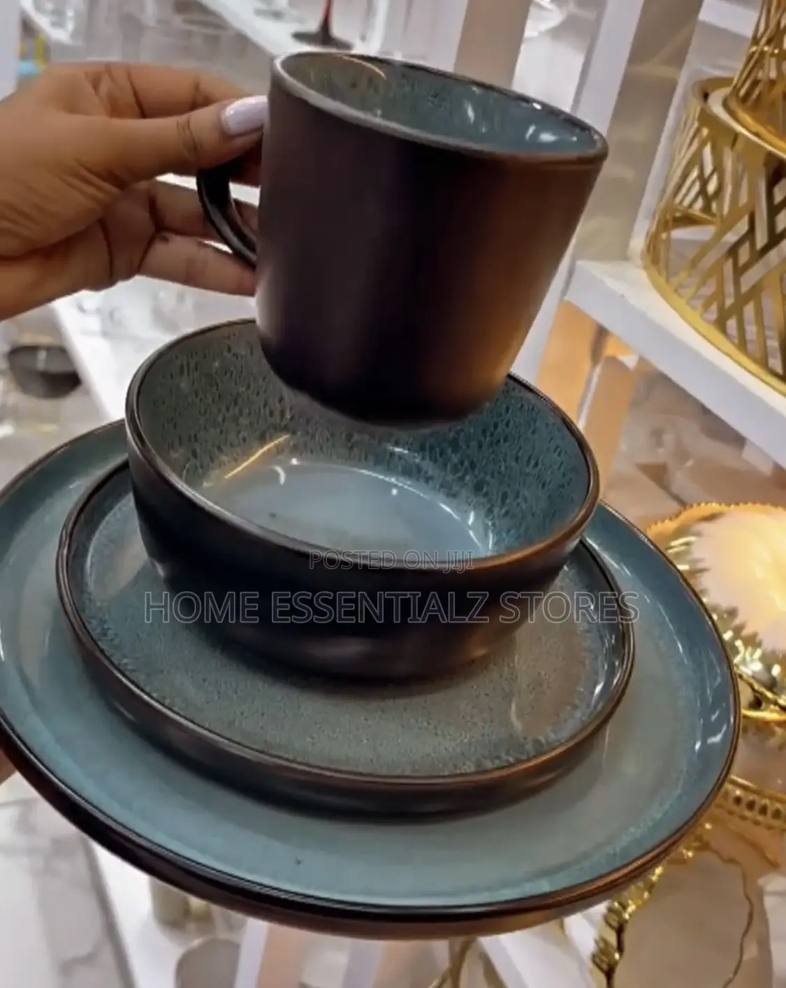 16 Pieces Sleek Dinner Set
