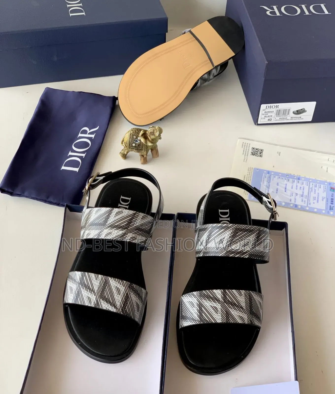 Dior Leather Sandals