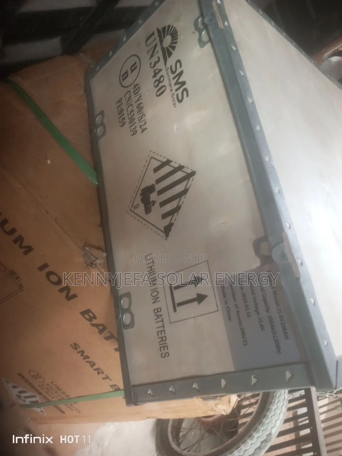 5kwh 24v Lithium Battery SMS