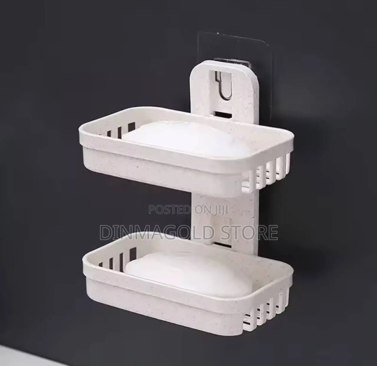 Wall Mounted Double Layer Soap Holder