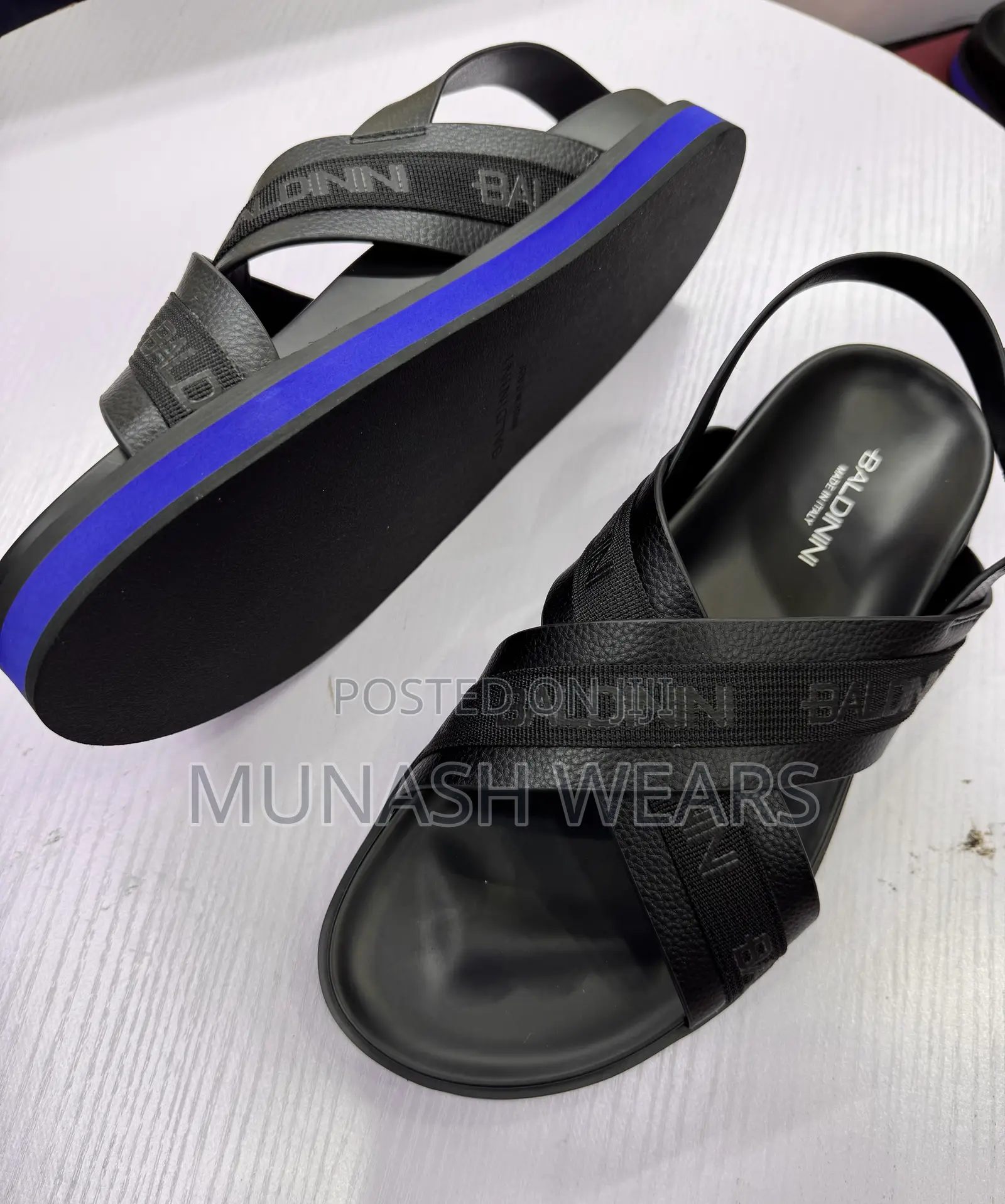 Baldinini Leather Sandal