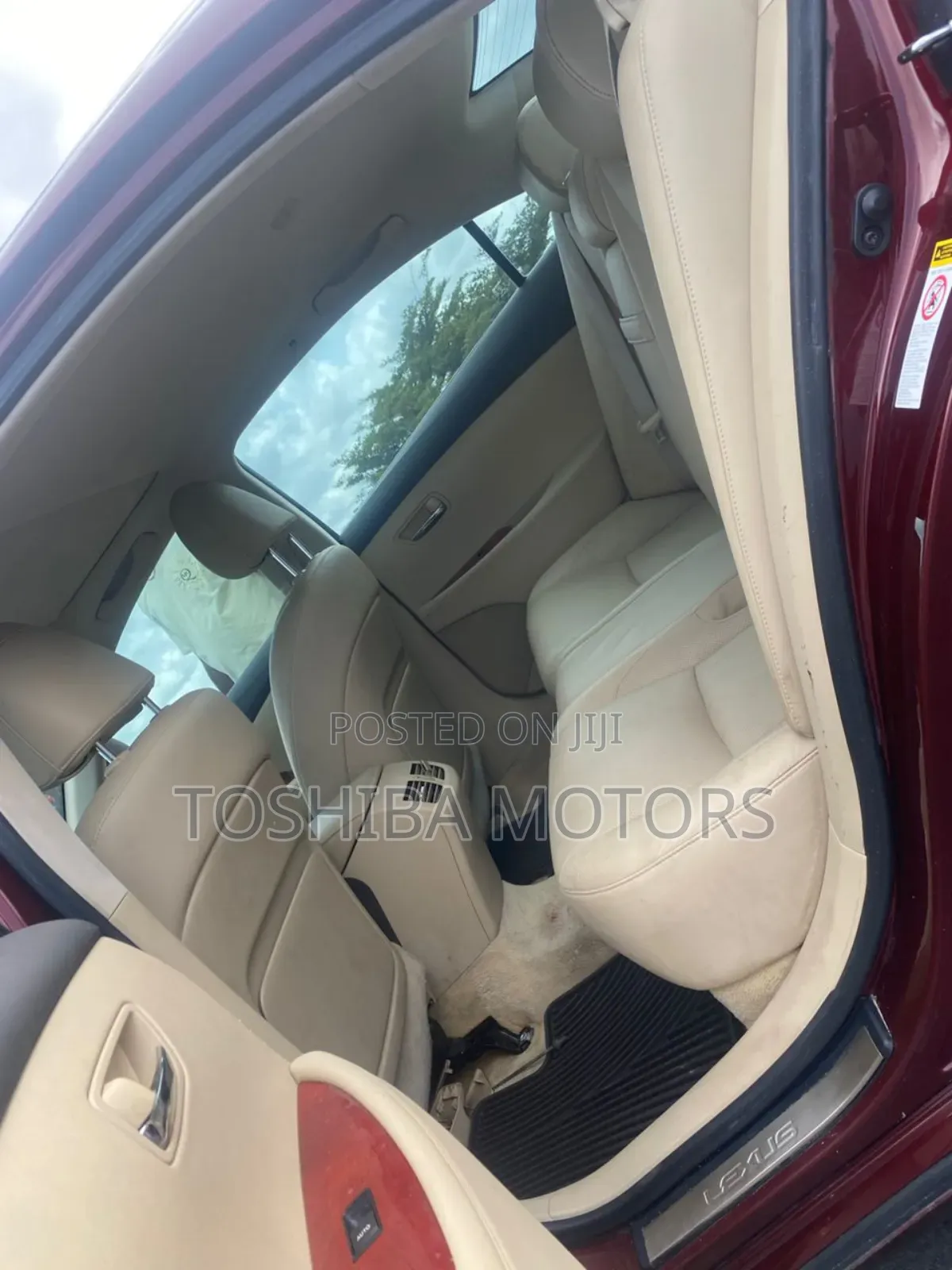 Lexus ES 350 2009 Red