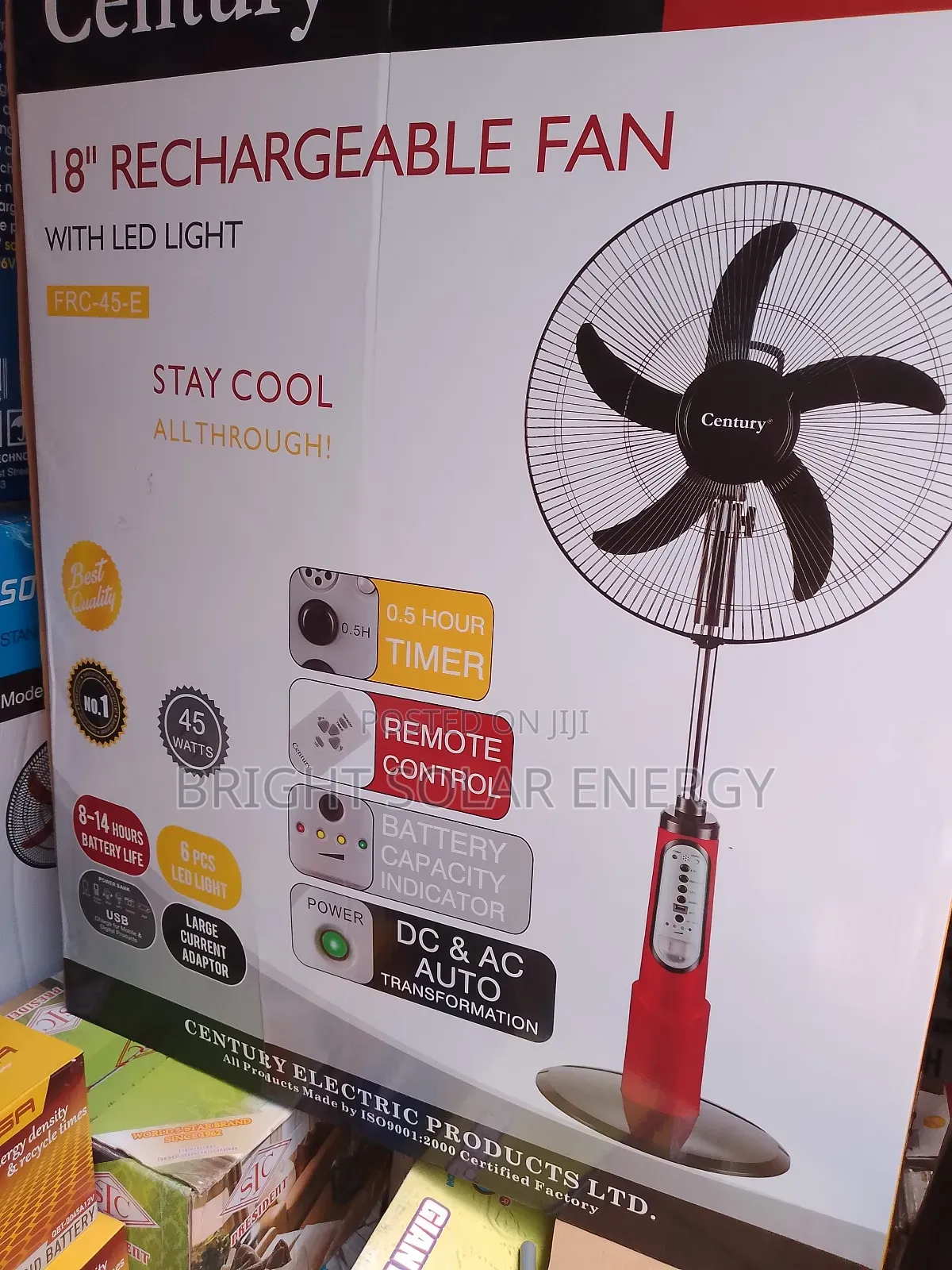Solar Fan 18 In