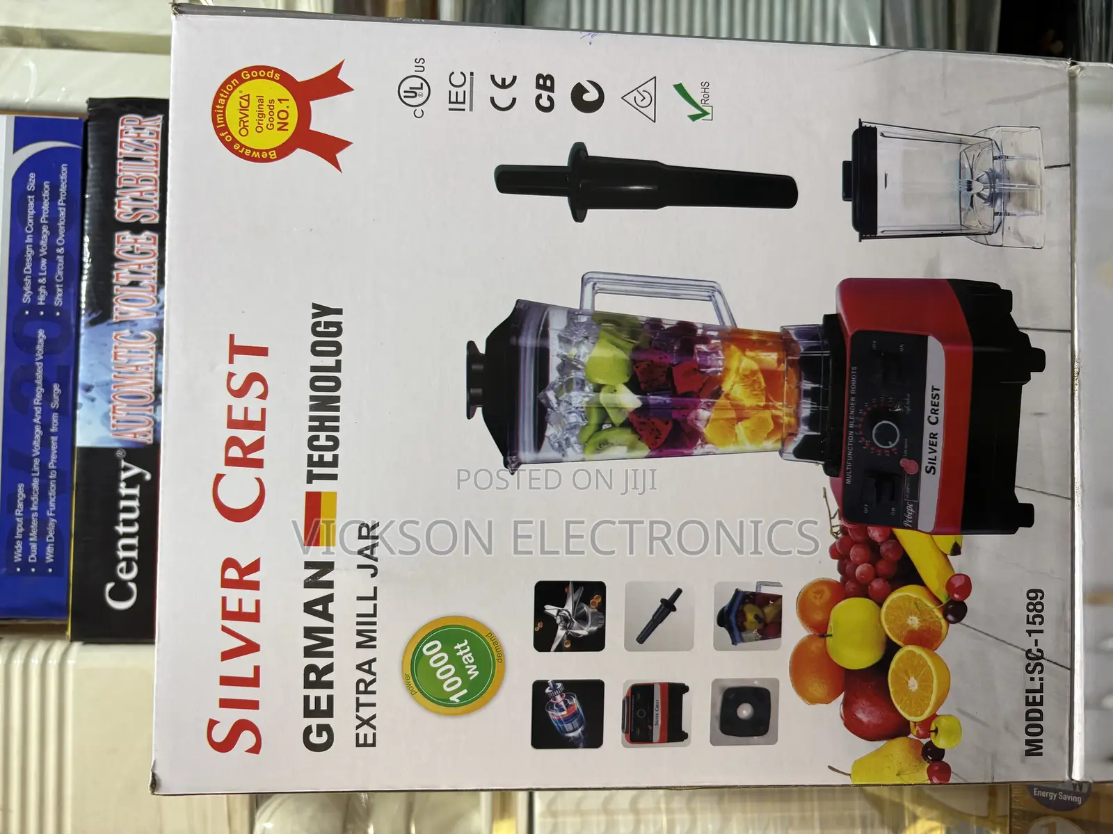 Silver Crest 10000w High Quality Blender Grinder