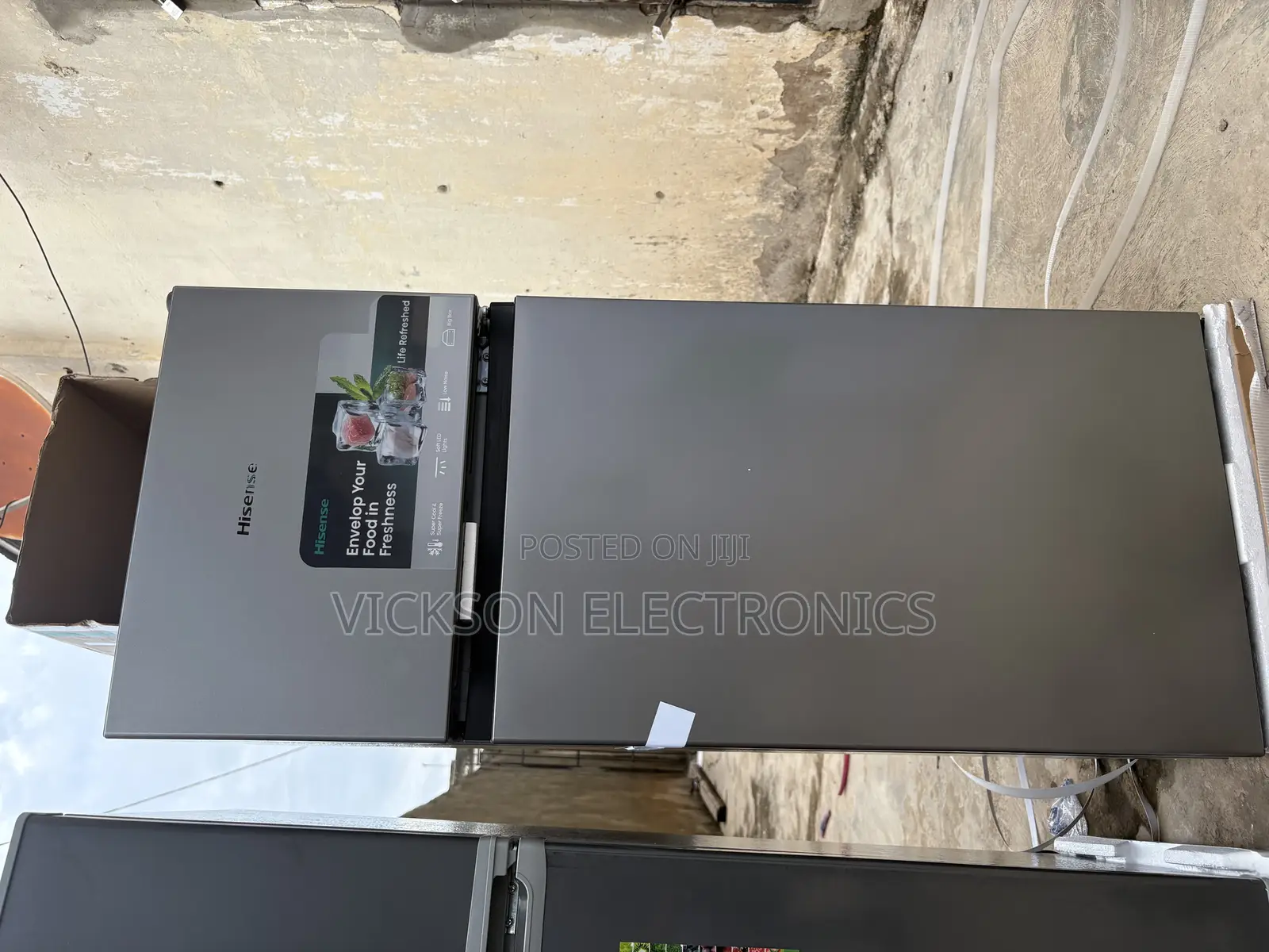 Hisense 172dr Double Door Refrigerator