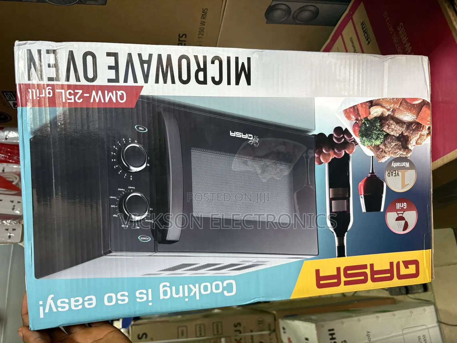 Qasa 25litters Microwave With Grill