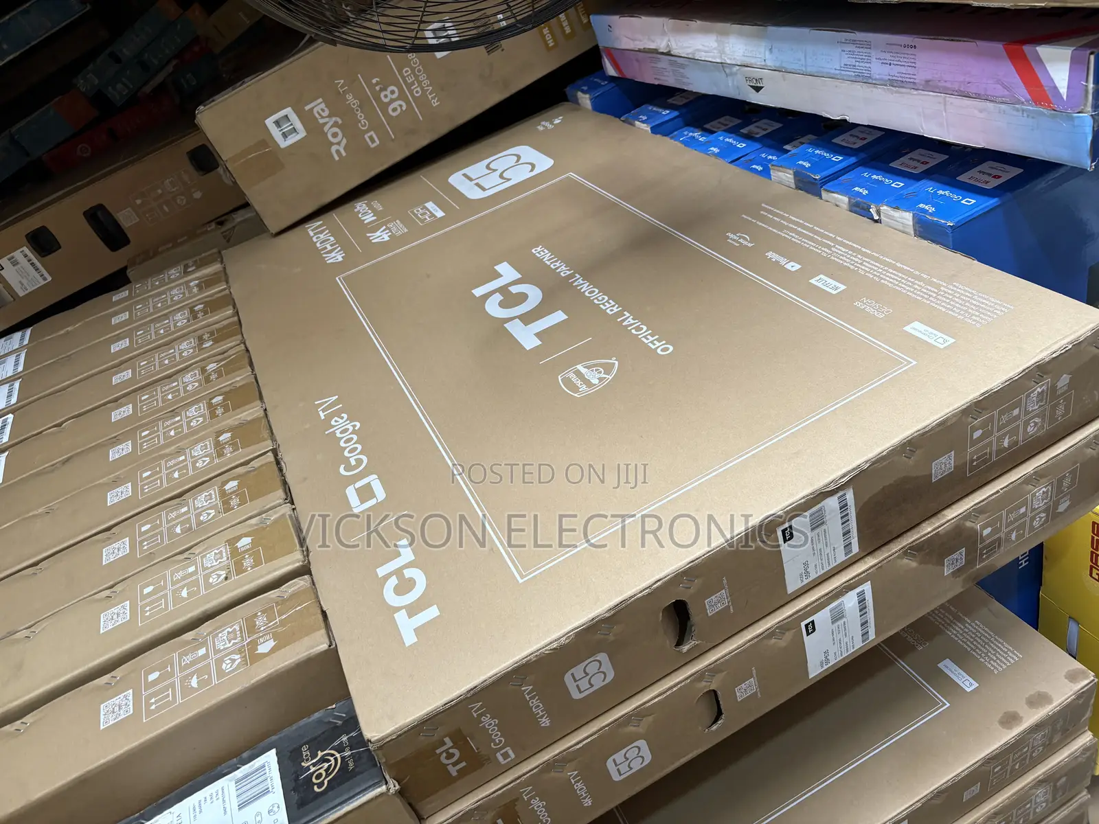 TCL 55” Frameless Smart Tv Brand New