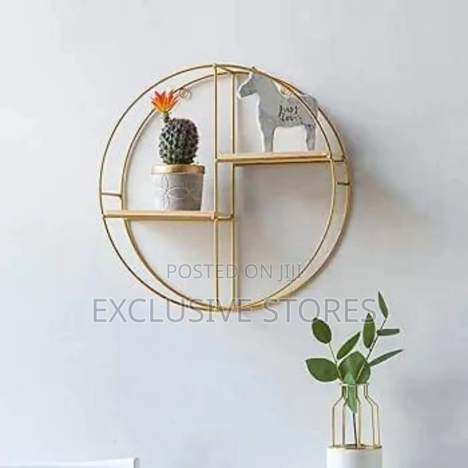 Big Hexagonal Metal Floating Frame