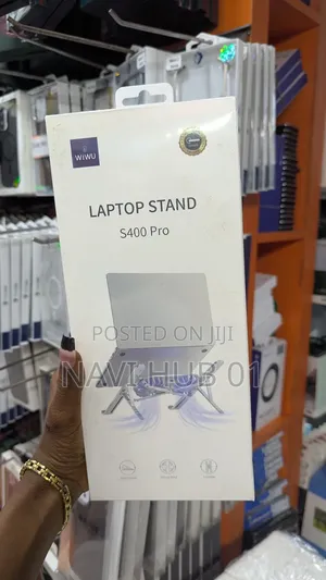 Wiwu Laptop Stand With Cooling Fan S400 Pro Model