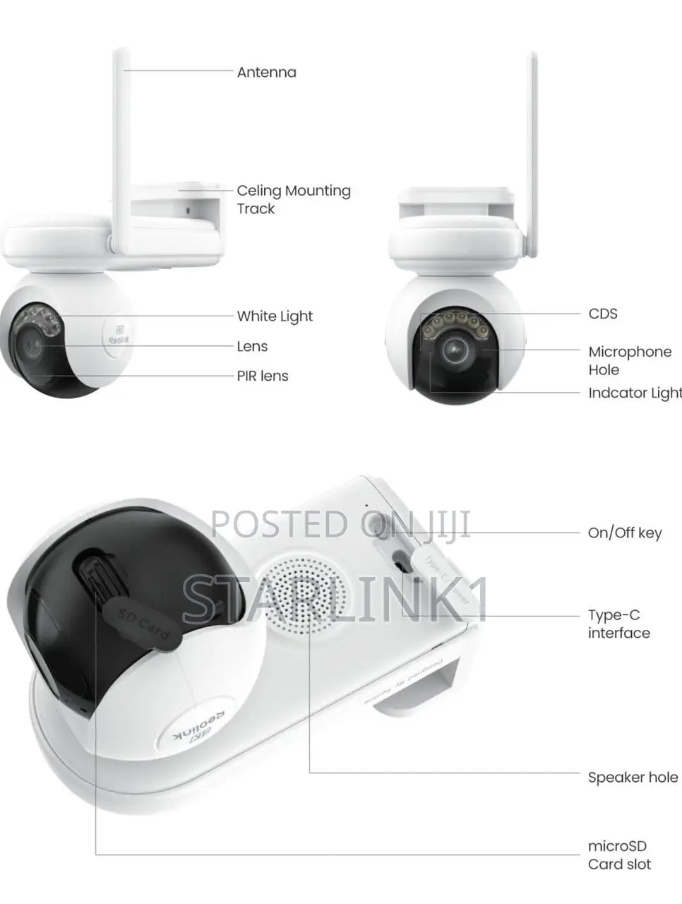 Reolink Camera PTZ Solar Outdoor Wireless Camera