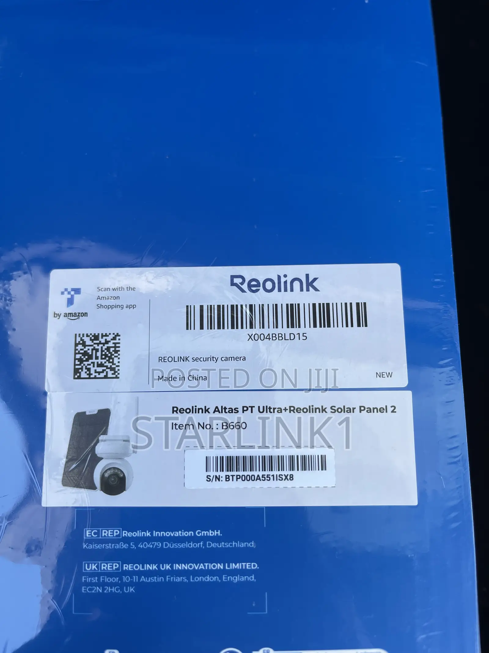 Reolink Camera PTZ Solar Outdoor Wireless Camera